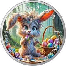 1 UNZE 999 SILBER - OSTERN /