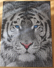 White Tiger, Silver Line Puzzle 1000 Teile, Padergames, vollständig ,gebraucht