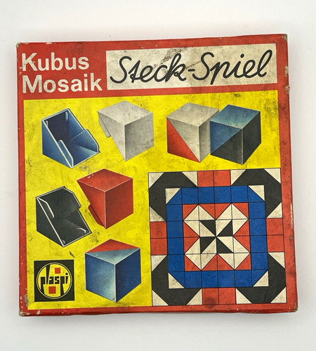 Kubus mosaik steckspiel ddr - -,