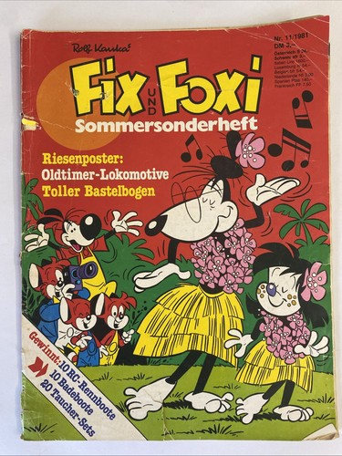 Fix foxi sonderheft 11 - sonderheft, /
