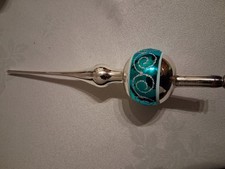 DDR  alte Weihnachtsbaum Spitze Christbaum  28cm