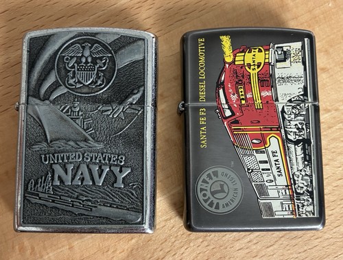 Zippo set lionel santa - 2x, fe