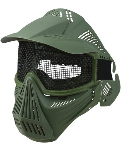 Tactical airsoft full - tactical, face