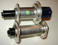 Tune Mig 70 28 L Mag 170 32-Loch MTB silber Naben-Set front rear hub Retro Road