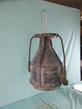 Deckenlampe Industrielampe Industriedesign Gummi Hängelampe Vintage Gitter 10d2