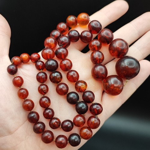 Amber necklace natural - , chinese