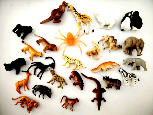 Wilde tiere klein 5 - tiere, 3-5