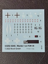 Marder I  -  Decals   -  1:35