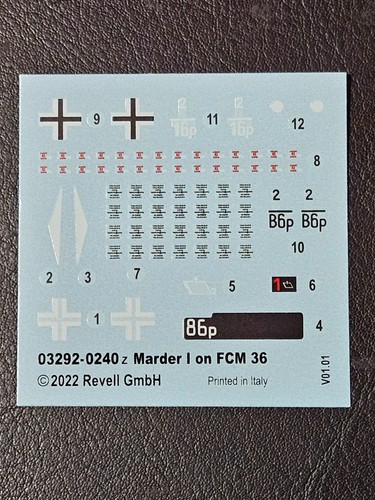 Marder decals 1 35 - ,