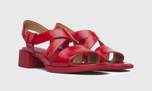 Women camper heels red - camper,