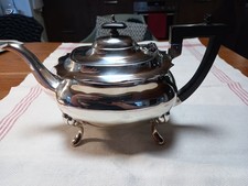 Teekanne, versilbert, englisch