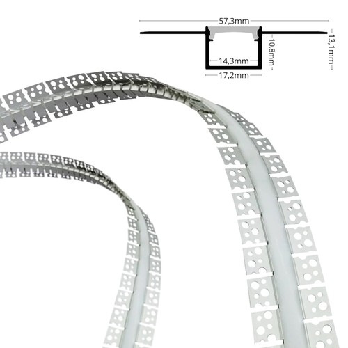 Alu profil einbau trockenbau - alu,