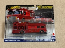 Hot Wheels Premium Ferrari 250 GTO  Fiat 642 RN2 Bartoletti Transporter