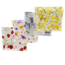 Sitzkissen mit Blumenoptik