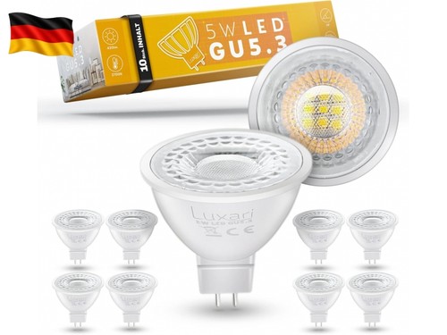 Gu5 led lampe 10x mr16 - [10x],