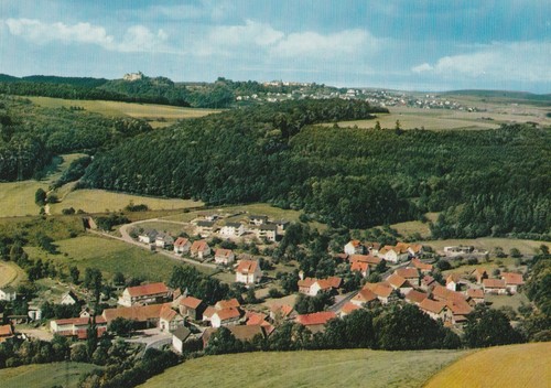 Edertal buhlen luftaufnahme - edertal,,