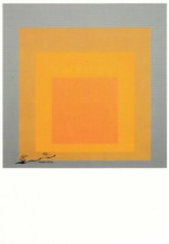 Postkarte: Josef Albers -