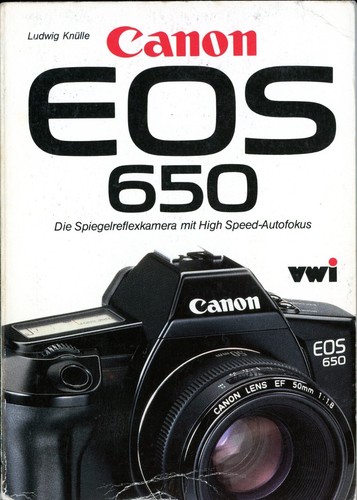 Fachbuch canon eos 650 - fachbuch, kamera