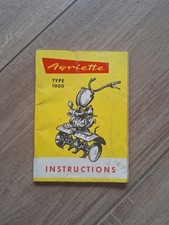 AGRIETTE TYP 1000 MOTORHACKE ALTE ANLEITUNG LANDWIRTSCHAFT