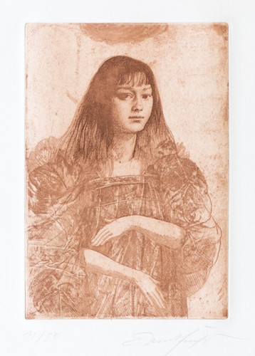 Ernst fuchs mädchen aus - mädchen,