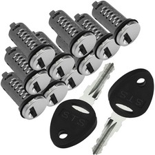 10x Steckzylinder Zylinder Schlüssel Schloss Wohnwagen Wohnmobil STS 43 + ZADI