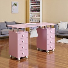 Rosarot Maniküretisch