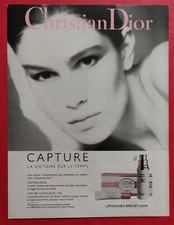 Pressewerbung: Beauty Capture von Christian DIOR Kleidung NINA RICCI 1991