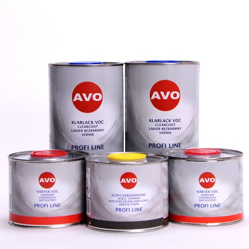 Avo liter klarlack set - avo,