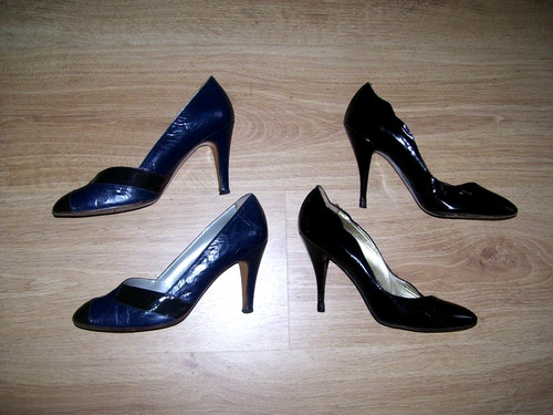 Lack leder pumps - lack,