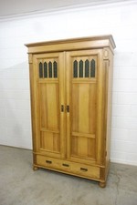 Antiker Schrank Kleiderschrank Vorratschrank Küchenschrank Weichholz Jugendstil