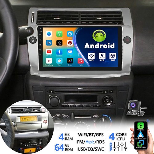 Android autoradio 64gb - 15, 4+64gb