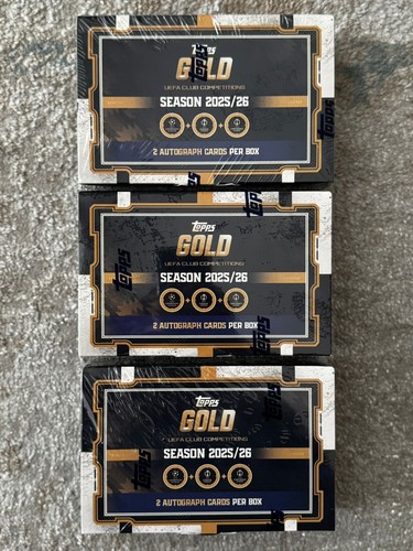 Topps gold uefa club - gold,