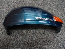 Original Seitenhaube links grün metallic, Vespa PX 80 125 200, Neuzustand!!!