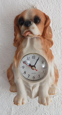 tolle wanduhr als Hund  Quarz 20 x 12  cm Neu ovp