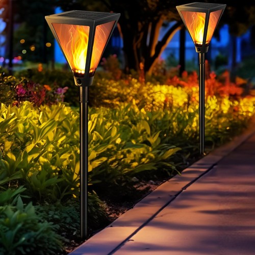 Solar gartenfackeln mit - solar,
