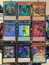 Yugioh Karten Super Rare Sammlung 9stk Deutsch 1.Auflage #SR01