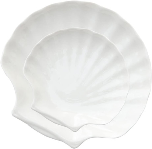 Muschelförmige keramik schale - muschelförmige,