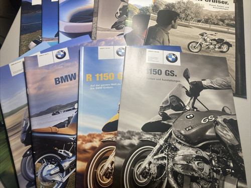 Konvolut bmw motorrad prospekt - konvolut,