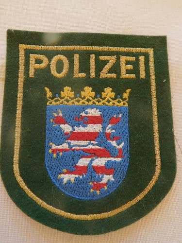 ärmelabzeichen polizei hessen - polizei,