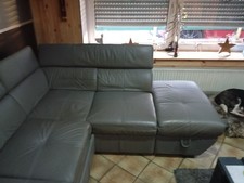 Leder Ecksofa L-Form mit