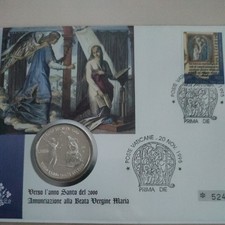 Vatikan, Numisbrief 1995 mit