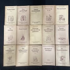 15x Reclam Sammlung Hefte Bücher