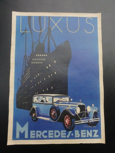 Altes tolles werbeplakat - altes,