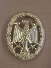 Leistungsabzeichen in Gold 20 Wiederholungen