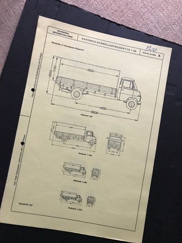 Arbeitsblätter hanomag - ", "