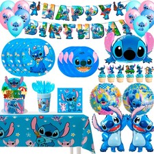 Lilo & Stitch Party Deko Stitch Kinder Geburtstag Deko Junge Mädchen Geburtstag
