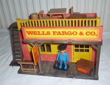 Rarität Playmobil Western 3421 Wells Fargo gebraucht, fast komplett 1974