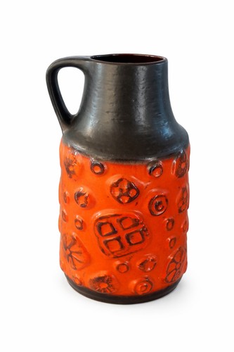 Große vintage bodenvase 45cm - bodenvase,