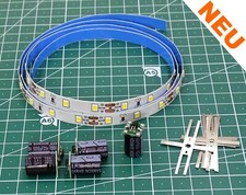 5 x Waggonbeleuchtung H0