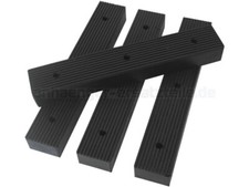 4er SET Gummiauflage für Bootstrailer - Seitenauflage Schürfleiste